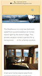 Mobile Screenshot of cortesislandboathouse.com
