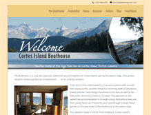 Tablet Screenshot of cortesislandboathouse.com